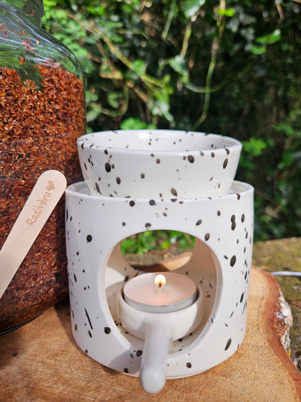 Bruciatore di incenso in ceramica