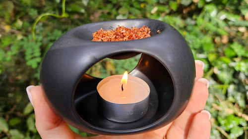 Bruciatore di incenso in ceramica